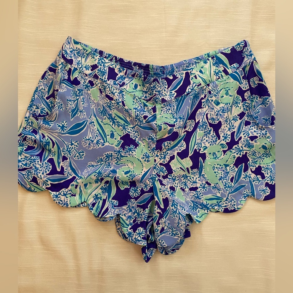 Lilly Pulitzer Dahlia Shorts in Royal Purple Koalafications SZ XL